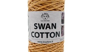 Swan Cotton Culoare Miere 2508 fir tip snur rotund pentru genti crosetate