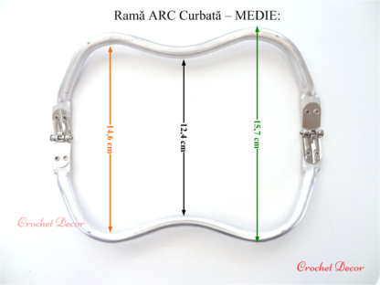 Rama ARC Curbata Medie dimensiuni interioare deschidere